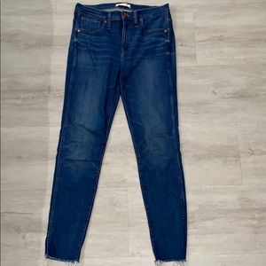 Madewell 9” High-rise skinny jeans